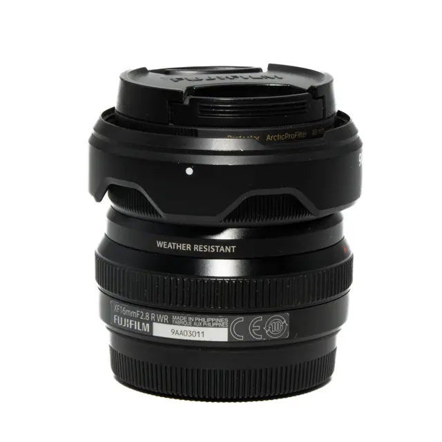 BRUKT Fujifilm XF 16mm f/2.8 R WR Tilstand: 3 | Fujifilm X 