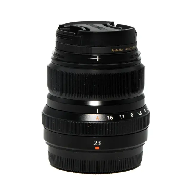 BRUKT Fujifilm XF 23mm f/2 R WR Tilstand: 2 | Fujifilm XF | sort 