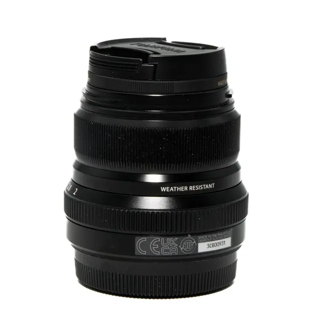 BRUKT Fujifilm XF 23mm f/2 R WR Tilstand: 2 | Fujifilm XF | sort 