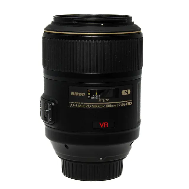 BRUKT Nikon AF-S Micro 105mm f/2.8G EDVR Tilstand: 3 | Nikon F 