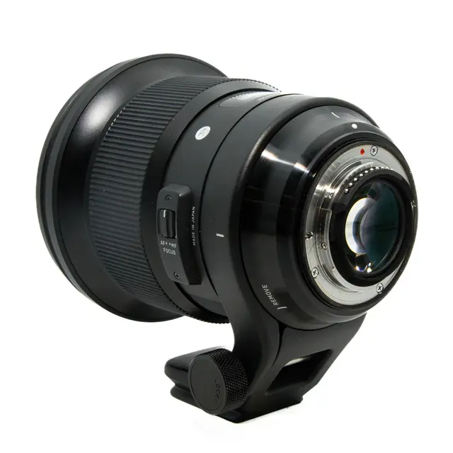 Sigma 105mm f/1,4 DG ART Nikon Tilstand: 2 - Nikon F (DX) 