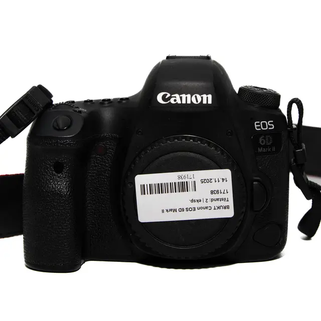 BRUKT Canon EOS 6D Mark II Tilstand: 2 | eksp. 