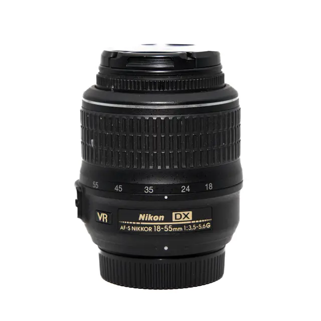 BRUKT Nikon AF-S DX 18-55mm f/3.5-5.6GVR Tilstand: 3 | Nikon F (DX) 
