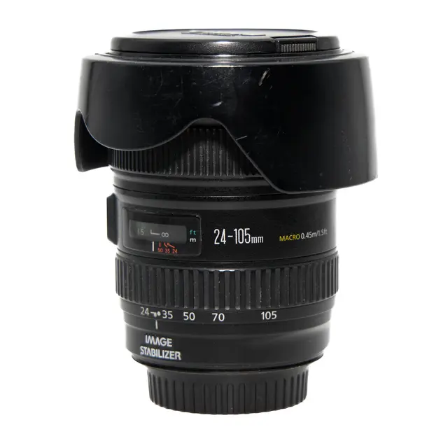 BRUKT Canon EF 24-105mm f/4 L IS USM Tilstand: 3 | Canon EF 
