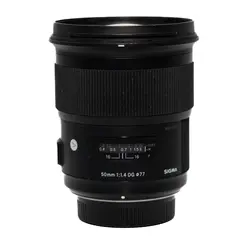 BRUKT Sigma 50mm f/1.4 DG HSM Art Tilstand: 3 | Nikon F (FX)