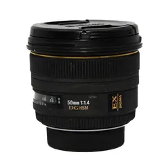 BRUKT Sigma 50mm f/1.4 EX DG HSM Tilstand: 3 | Nikon F (FX)