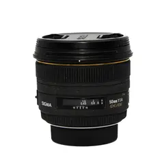 BRUKT Sigma 50mm f/1.4 EX DG HSM Tilstand: 3 | Nikon F (FX)