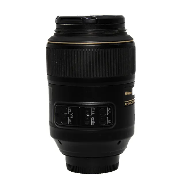 BRUKT Nikon AF-S 105 mm f/2.8 G VR Micro Tilstand: 2 | Nikon F (FX) 