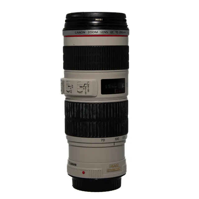 BRUKT Canon EF 70-200mm f/4 L IS USM Tilstand: 3 | Canon EF 