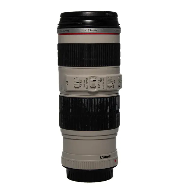 BRUKT Canon EF 70-200mm f/4 L IS USM Tilstand: 3 | Canon EF 