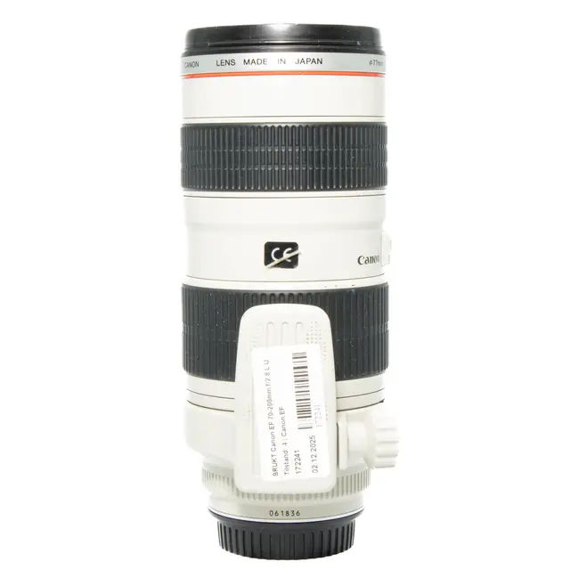 BRUKT Canon EF 70-200mm f/2.8 L USM Tilstand: 4 | Canon EF 