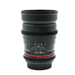 BRUKT Rokinon 35mm T 1.5 AS UMC Tilstand: 3 | Canon EF