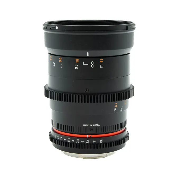 BRUKT Rokinon 35mm T 1.5 AS UMC II Tilstand: 3 | Canon EF 