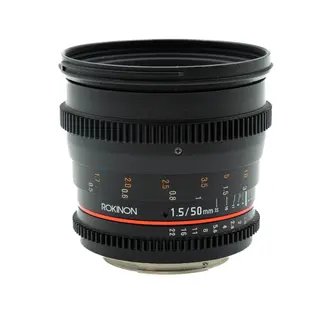 BRUKT Rokinon 50mm T 1.5 AS UMC Tilstand: 3 | Canon EF