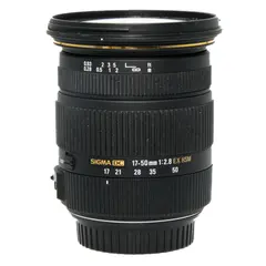 BRUKT Sigma 17-50mm f/2.8 EX DC HSM Tilstand: 3 | Canon EF