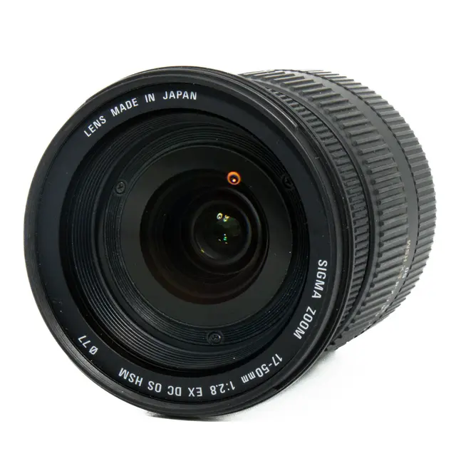 BRUKT Sigma 17-50mm f/2.8 EX DC HSM Tilstand: 3 | Canon EF 