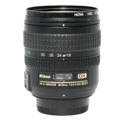 BRUKT Nikon AF-S DX 18-70mm f/3.5-4.5G Tilstand: 2 | Nikon F (FX)