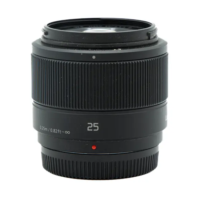 BRUKT Panasonic Lumix G 25mm f/1.7 ASPH Tilstand: 3 | MFT 