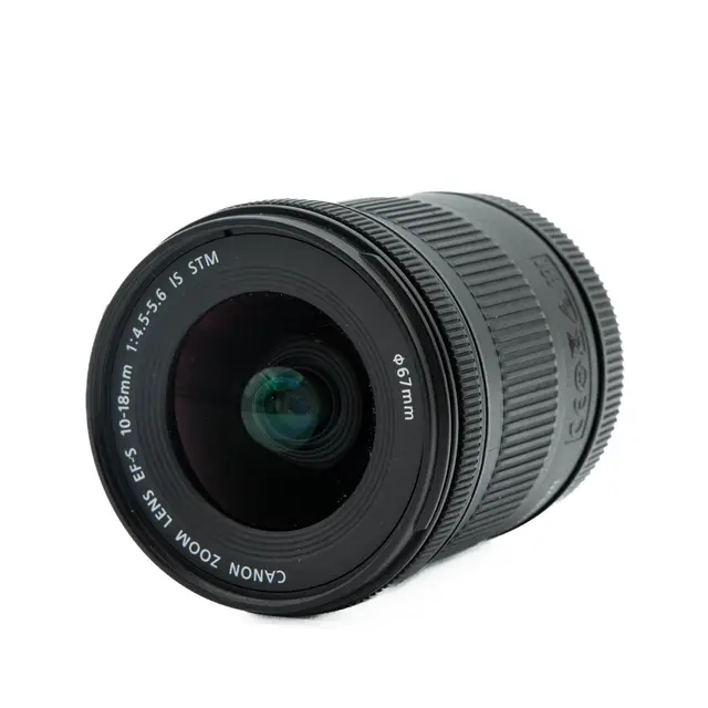 BRUKT Canon EF-S 10-18mm f/4.5-5.6IS STM Tilstand: 3 | Canon EF 