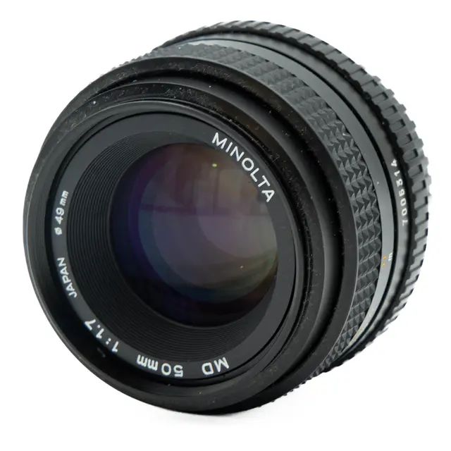 BRUKT Minolta 50mm 1.7 MD Tilstand: 3 | 