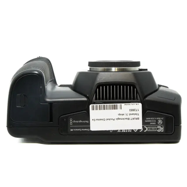 BRUKT Blackmagic Pocket Cinema Camera 4K Tilstand: 3 | eksp. 