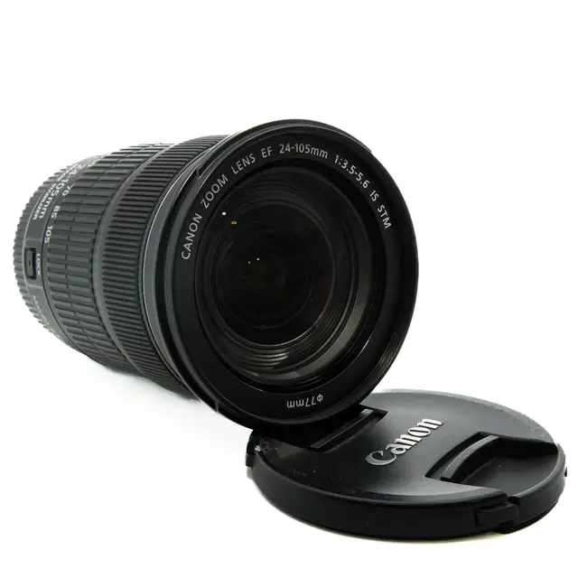 BRUKT Canon EF 24-105mm f/3.5-5.6 IS STM Tilstand: 2 | Canon EF 