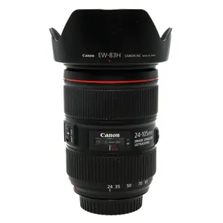 BRUKT Canon EF 24-105mm f/4 L IS USM II Tilstand: 2 | Canon EF