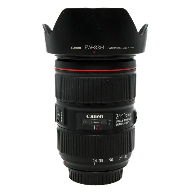 BRUKT Canon EF 24-105mm f/4 L IS USM II Tilstand: 2 | Canon EF 