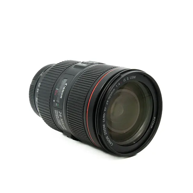 BRUKT Canon EF 24-105mm f/4 L IS USM II Tilstand: 2 | Canon EF 