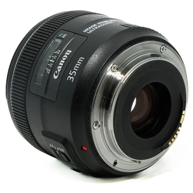 BRUKT Canon EF 35mm f/2 IS USM Tilstand: 3 | Canon EF 