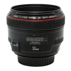 BRUKT Canon EF 50mm f/1.2 L USM Tilstand: 3 | Canon EF