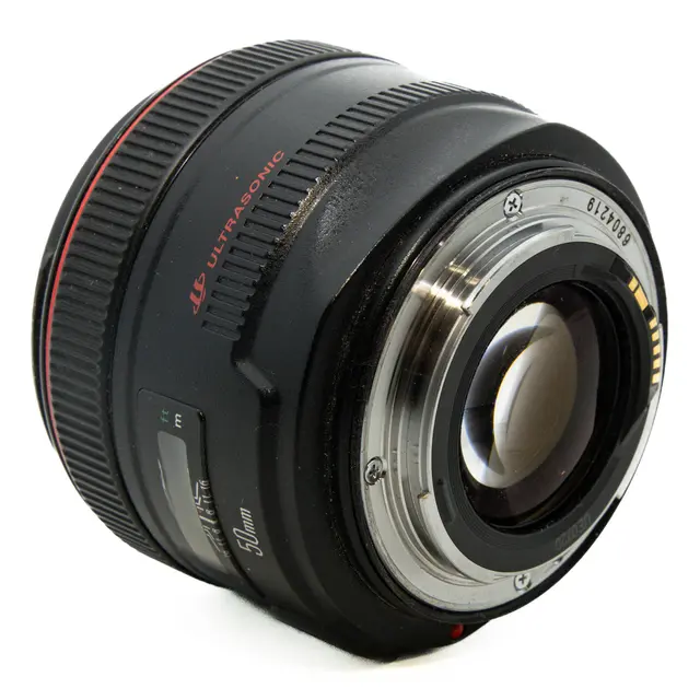 BRUKT Canon EF 50mm f/1.2 L USM Tilstand: 3 | Canon EF 