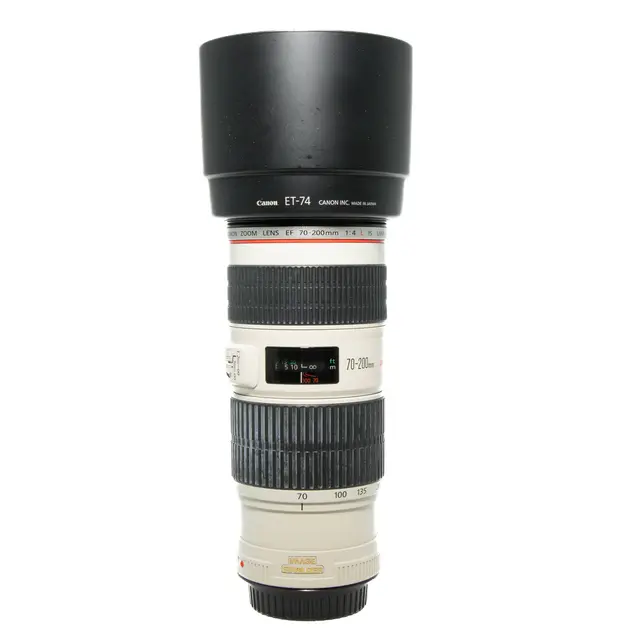 BRUKT Canon EF 70-200mm f/4 L IS USM Tilstand: 3 | Canon EF 