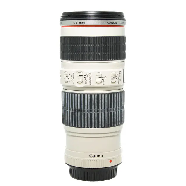 BRUKT Canon EF 70-200mm f/4 L IS USM Tilstand: 3 | Canon EF 