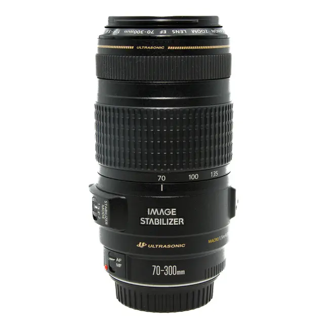 BRUKT Canon EF 70-300mm f/4-5.6 IS USM Tilstand: 3 | Canon EF 