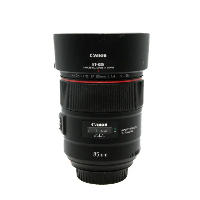 BRUKT Canon EF 85mm f/1.4 L IS USM Tilstand: 3 | Canon EF 