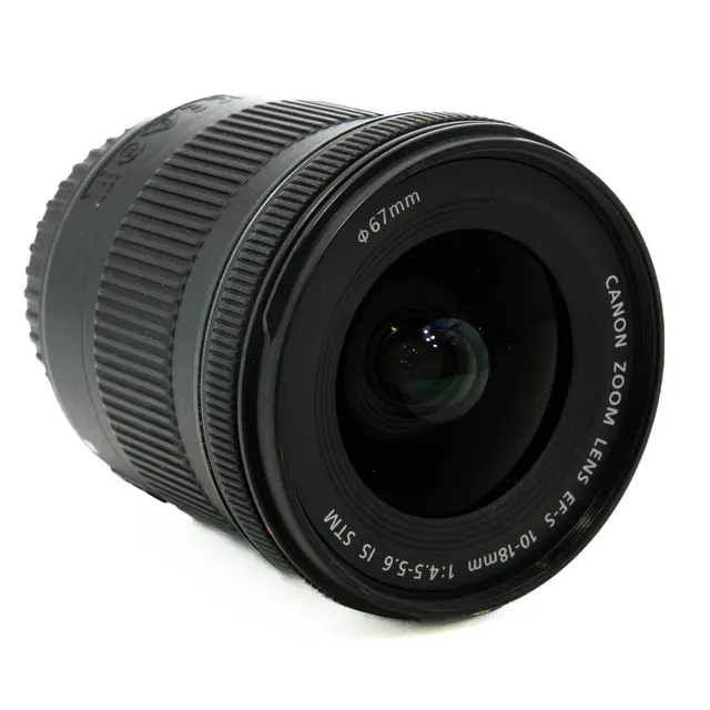 BRUKT Canon EF-S 10-18mm f/4.5-5.6IS STM Tilstand: 3 | Canon EF-S 