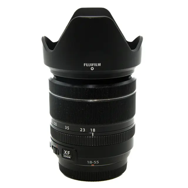 BRUKT Fujifilm XF 18-55mm f/2.8-4 LM OIS Tilstand: 3 | Fujifilm X 
