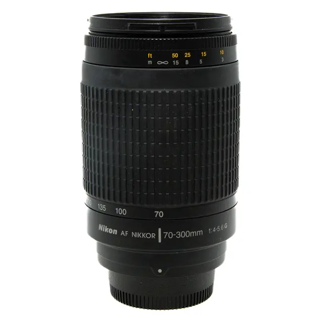 BRUKT Nikon AF 70-300mm f/4-5.6 G Tilstand: 3 | Nikon F (FX) 