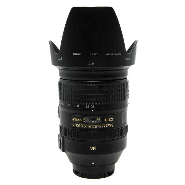 BRUKT Nikon AF-S 28-300mm f/3.5-5.6IF VR Tilstand: 3 | Nikon F (FX) 