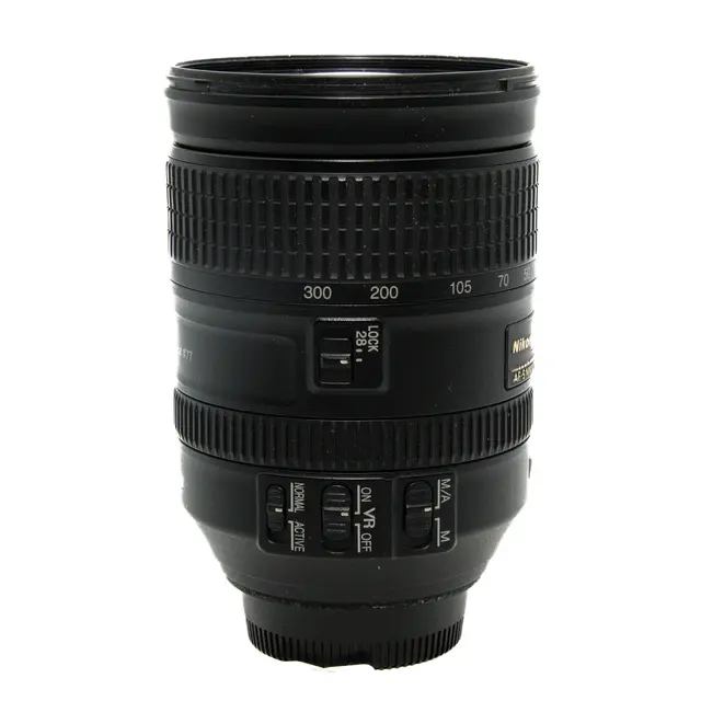 BRUKT Nikon AF-S 28-300mm f/3.5-5.6IF VR Tilstand: 3 | Nikon F (FX) 
