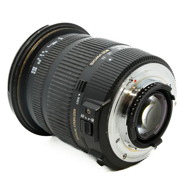 BRUKT Sigma 17-50mm f/2.8 EX DC OS HSM Tilstand: 4 | Nikon F (FX) 