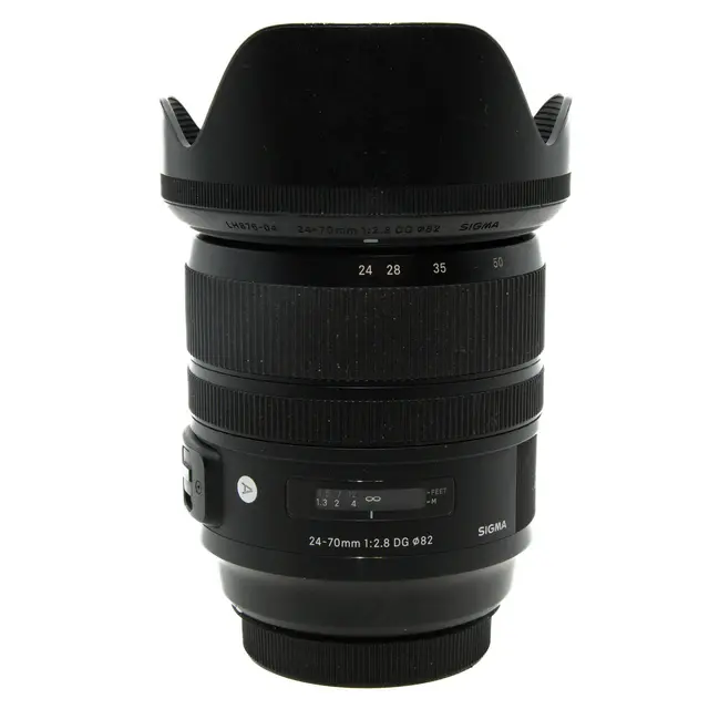 BRUKT Sigma 24-70mm f/2.8 DG OS Art Tilstand: 4 | Canon EF 