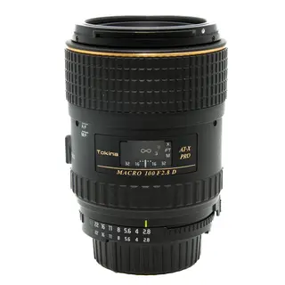BRUKT Tokina AT-X ProMacro 100mm f/2.8 D Tilstand: 3 | Nikon F (FX)