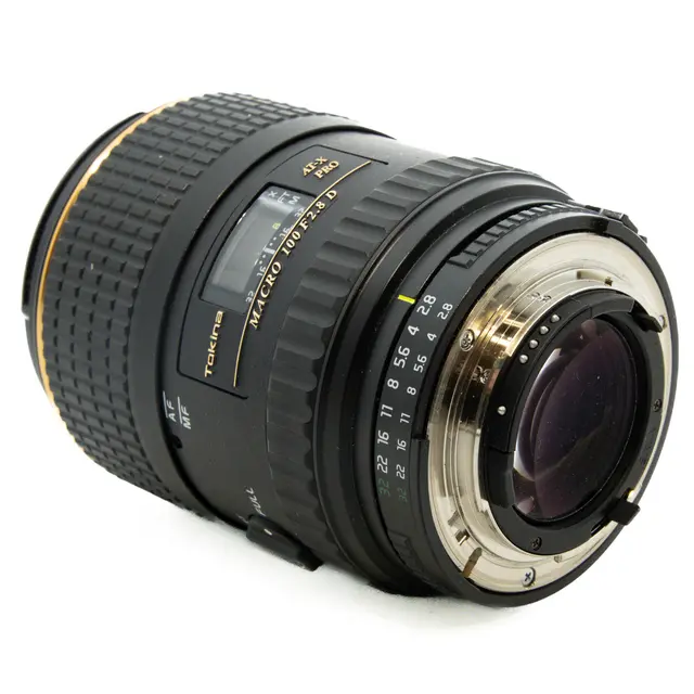 BRUKT Tokina AT-X ProMacro 100mm f/2.8 D Tilstand: 3 | Nikon F (FX) 