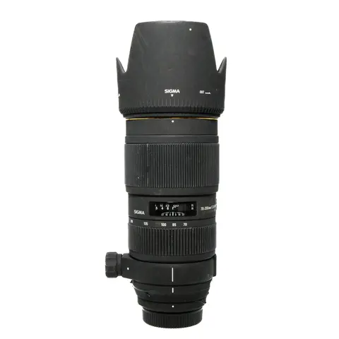 BRUKT Sigma 70-200mm f/2.8 EX DG HSM Tilstand: 4 | Nikon F (FX)
