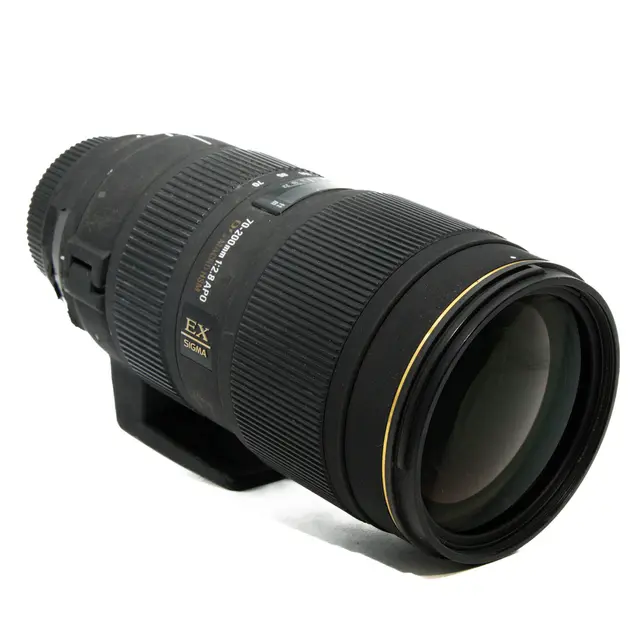BRUKT Sigma 70-200mm f/2.8 EX DG HSM Tilstand: 4 | Nikon F (FX) 