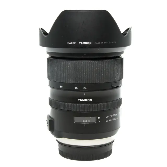 BRUKT Tamron SP 24-70mm f/2.8 Di VC G2 Tilstand: 3 | Canon EF 