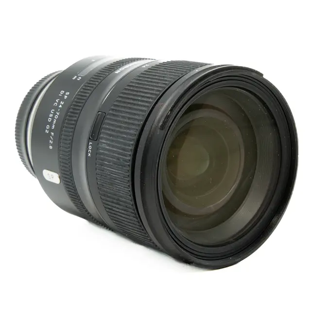 BRUKT Tamron SP 24-70mm f/2.8 Di VC G2 Tilstand: 3 | Canon EF 