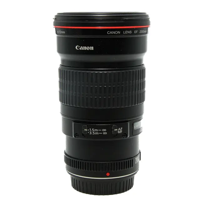 BRUKT Canon EF 200mm f/2.8 L II Tilstand: 3 | Canon EF 